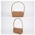 Miu Miu Borsa Pouch AFPP in pelle Napa matelassé Arancione - vista 2