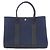 Hermès Borsa a mano Hermes Garden Party Nero Blu