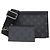 Portafoglio indossabile Louis Vuitton Monogram Eclipse Reverse Gaston Nero