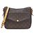 Borsa a tracolla Louis Vuitton Monogram Mabillon Marrone