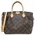 Louis Vuitton Monogram Turenne PM Handbag Brown