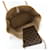 Borsa Louis Vuitton Monogram Neverfull MM Marrone - vista 5