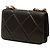 Chanel 19 Wallet on Chain de piel de cordero acolchada marrón Castaño Marrón oscuro - vista 2