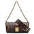 Louis Vuitton Brown Monogram Papillon Trunk Marrone