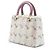 Dior White Medium Tweed Lady Dior Weiß - Ansicht 2