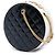 Borsa rotonda En Vogue Chanel in pelle di vitello stropicciata nera Nero - vista 2