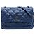 Chanel Blue Large Quilted Calfskin Love Me Tender Flap
