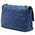 Chanel Blue Large Quilted Calfskin Love Me Tender Flap - vista 2