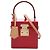 Borsa Vanity Box Bleecker Louis Vuitton Monogram Vernis Rossa Rosso