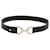 Bracelet Hermès Pavane Double Tour en cuir Swift noir et plaqué palladium  - vue 1