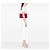 Clutch a patta Chanel Red CC Quilted Caviar con catena Rosso - vista 6