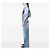 Burberry Gray Beat Check Nylon Brooklyn Hobo Marrone - vista 6