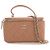 Chanel Beige Small CC Quilted Lambskin Top Handle Vanity Case with Chain
