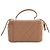 Chanel Beige Small CC Quilted Lambskin Top Handle Vanity Case with Chain - vista 2