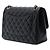 Chanel Black Jumbo Classic Lambskin Double Flap - view 2