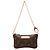 Louis Vuitton Brown Monogram Pochette Milla PM Marrone
