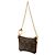 Louis Vuitton Brown Monogram Pochette Milla PM Marrone - vista 2