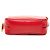 Prada Mini Bolsa Camera em Saffiano Vernice Vermelha Vermelho - vista 3