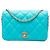 Chanel Blue Small Quilted Calfskin Everyday Chic Flap