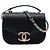 Chanel Black Paris Cuba Small Quilted Caviar Thread Around Flap Nero