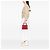 Dior Red Medium Crinkled Patent Cannage Supple Lady Dior Rosso - vista 6