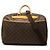 Louis Vuitton Brown Monogram Alize 24 Heures Marrone