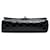 Chanel Black Medium Classic Patent Double Flap Nero - vista 3