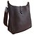 Hermès Brown Clemence Evelyne I 33 Marrone Marrone scuro - vista 3