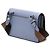 Borsa a Tracolla Baguette Flat Fendi in Pelle di Vitello Blu Blu chiaro - vista 2