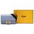 Borsa a Tracolla Baguette Flat Fendi in Pelle di Vitello Blu Blu chiaro - vista 7