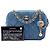 Chanel Blue Quilted Denim Pearl Crush Camera Bag - view 7