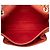 Chanel Red Medium Perforated Calfskin Up In The Air Flap Rosso - vista 4