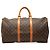 Louis Vuitton Brown Monogram Keepall 50 Marrone