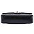 Chanel Black Medium Classic Lambskin Double Flap Nero - vista 3