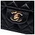 Chanel Black Medium Classic Lambskin Double Flap Nero - vista 5
