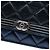 Chanel Portafoglio Boy con catena in pelle di vitello matelassé nera Nero - vista 5