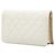 Chanel White Quilted Caviar Boy Wallet on Chain Branco Cru - vista 2