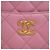 Chanel Vanity Case Pick Me Up Small in pelle caviar matelassé rosa - vista 10