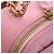 Chanel Vanity Case Pick Me Up Small in pelle caviar matelassé rosa - vista 11