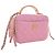 Chanel Vanity Case Pick Me Up Small in pelle caviar matelassé rosa - vista 2