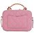 Chanel Vanity Case Pick Me Up Small in pelle caviar matelassé rosa - vista 4