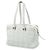 Chanel White Chocolate Bar Caviar LAX Bowler Bag Weiß - Ansicht 2