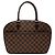 Louis Vuitton Brown Damier Ebene Sarria Horizontal Marrone
