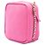 Borsa Camera North South Chanel in pelle di capra rosa trapuntata per viaggi casual - vista 2