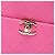Borsa Camera North South Chanel in pelle di capra rosa trapuntata per viaggi casual - vista 5