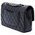 Chanel Black Medium Classic Caviar Double Flap Nero - vista 2