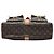 Louis Vuitton Brown Monogram Manhattan GM Castaño - vista 3