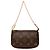 Louis Vuitton Brown Monogram Mini Pochette Accessoires Marrone