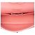 Chanel Pink Medium Classic Ombre Lambskin Double Flap Rosa - vista 4