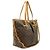 Louis Vuitton Brown Monogram Palermo GM Marrone - vista 2